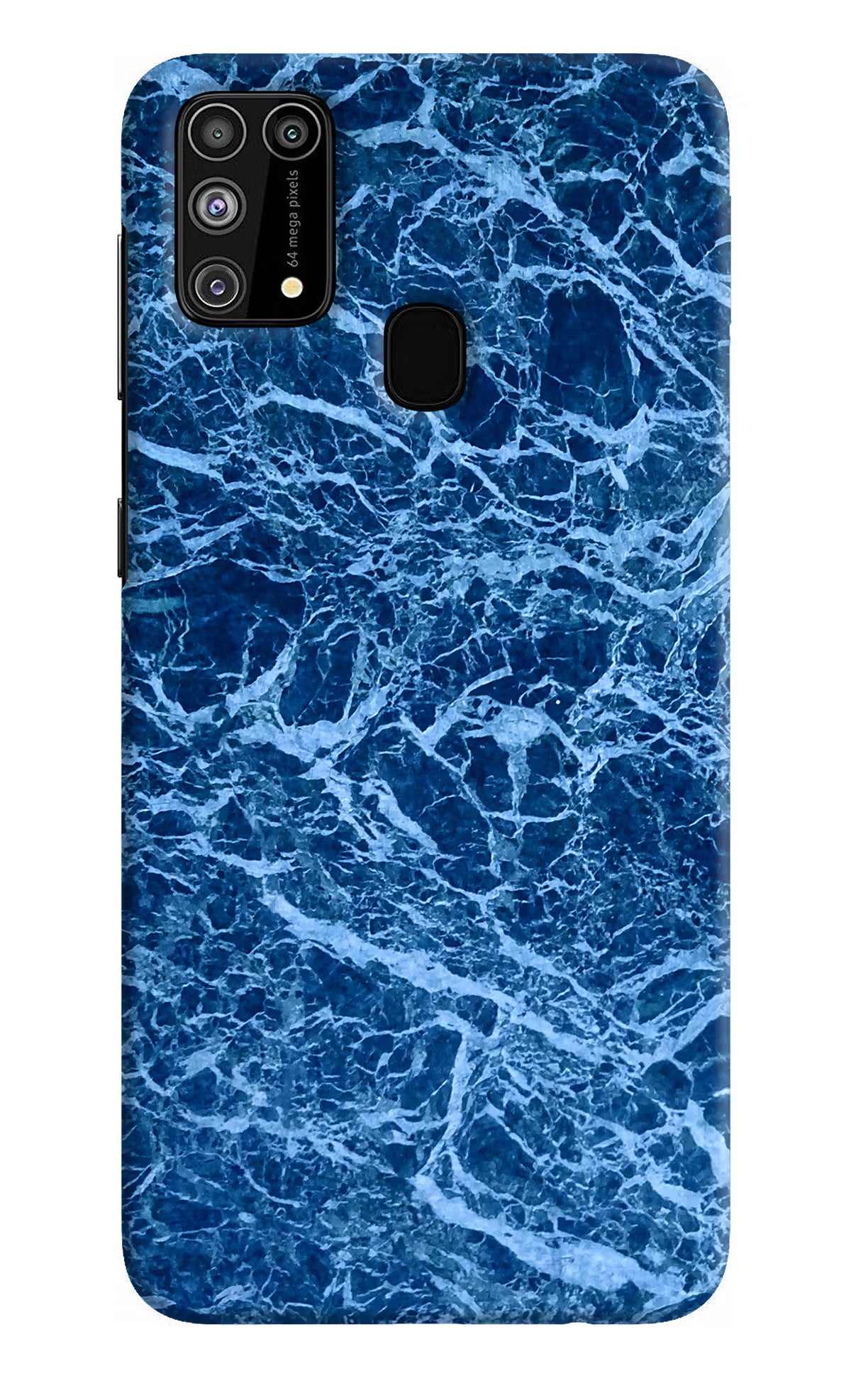Blue Marble Samsung M31/F41 Hard Case Back Cover by Casekaro