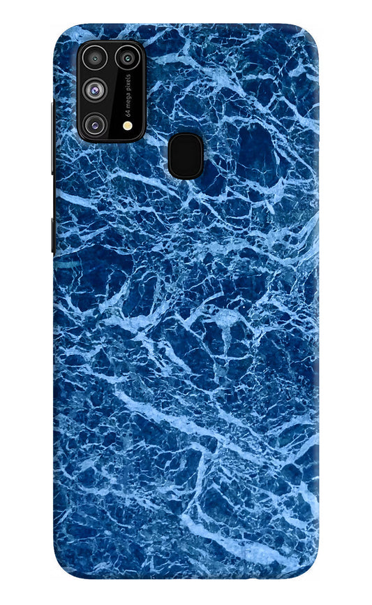 Blue Marble Samsung M31/F41 Hard Case Back Cover by Casekaro