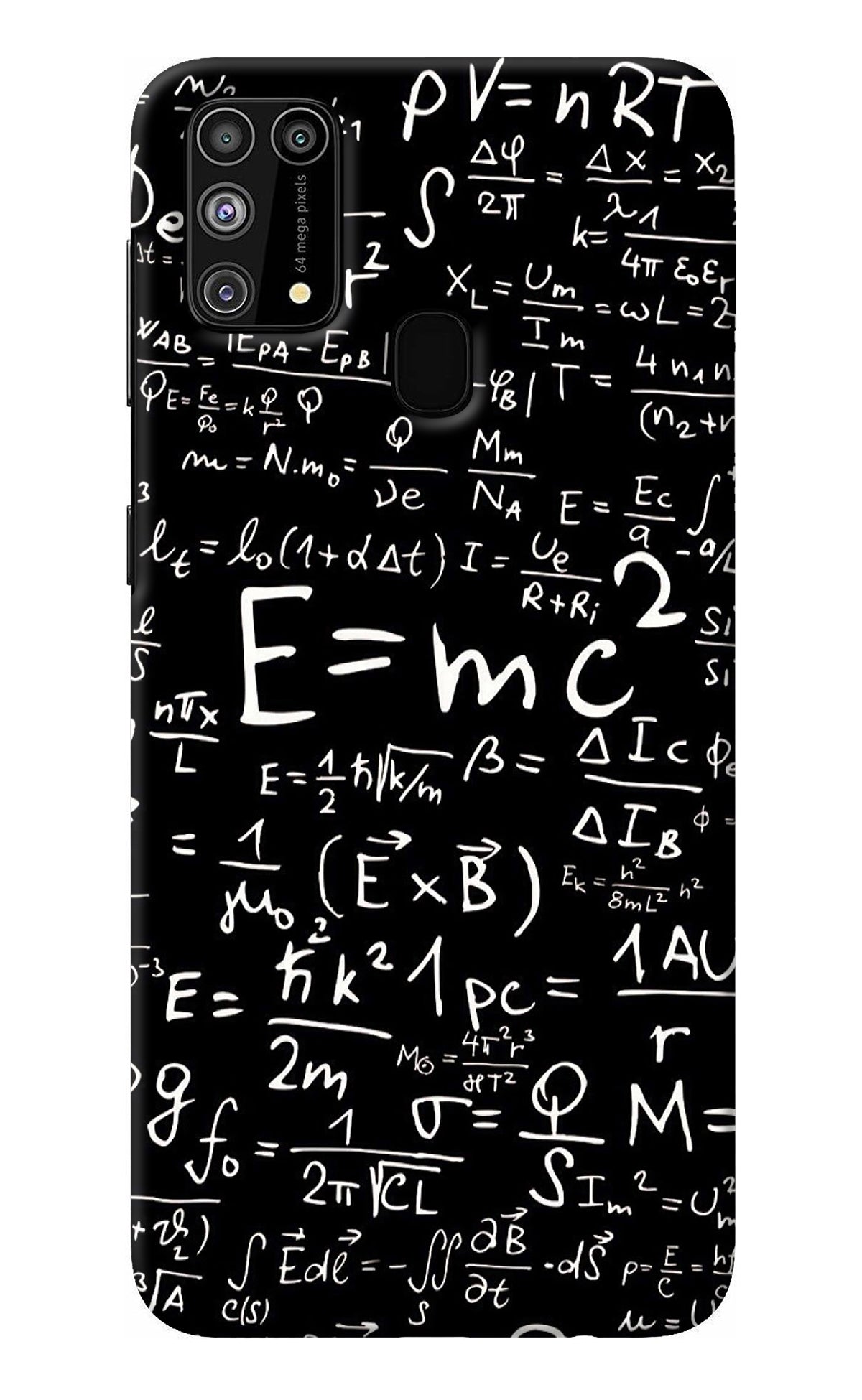 Physics Albert Einstein Formula Samsung M31/F41 Back Cover