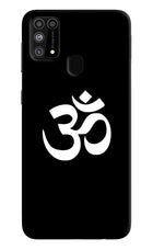 Om Samsung M31/F41 Hard Case Back Cover by Casekaro