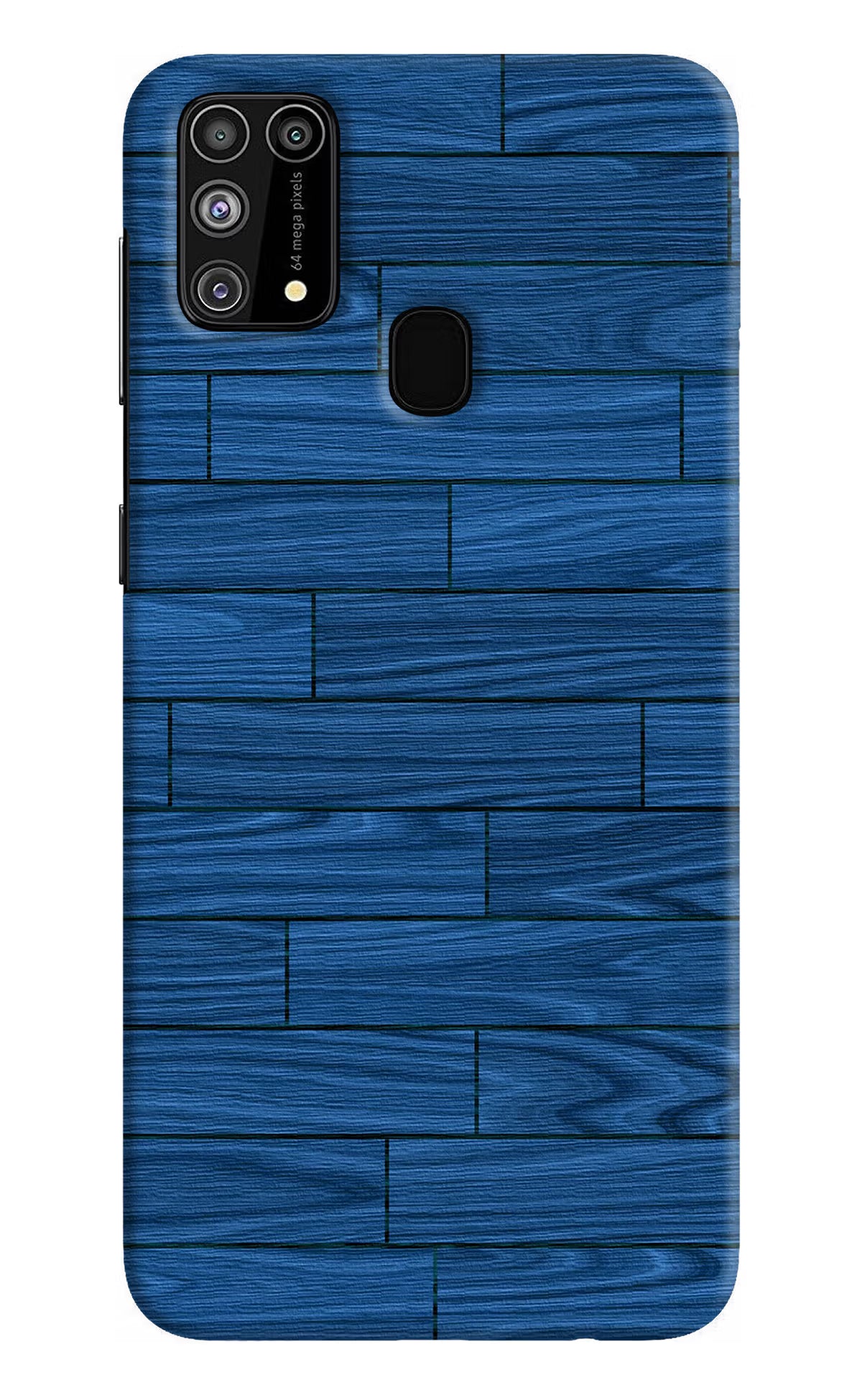 Wooden Texture Samsung M31/F41 Hard Case Back Cover by Casekaro