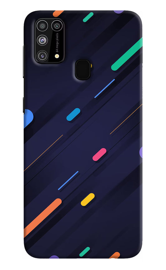 Abstract Design Samsung M31/F41 Hard Case Back Cover by Casekaro