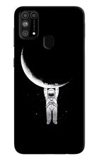Moon Space Samsung M31/F41 Hard Case Back Cover by Casekaro