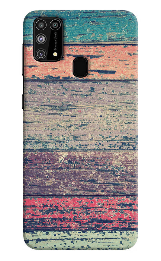 Colourful Wall Samsung M31/F41 Hard Case Back Cover by Casekaro