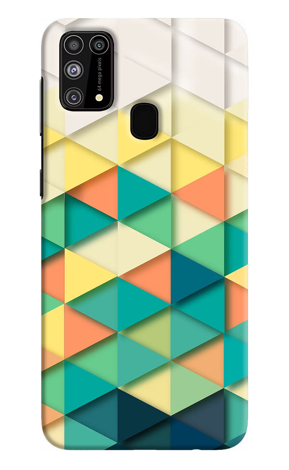 Abstract Samsung M31/F41 Hard Case Back Cover by Casekaro