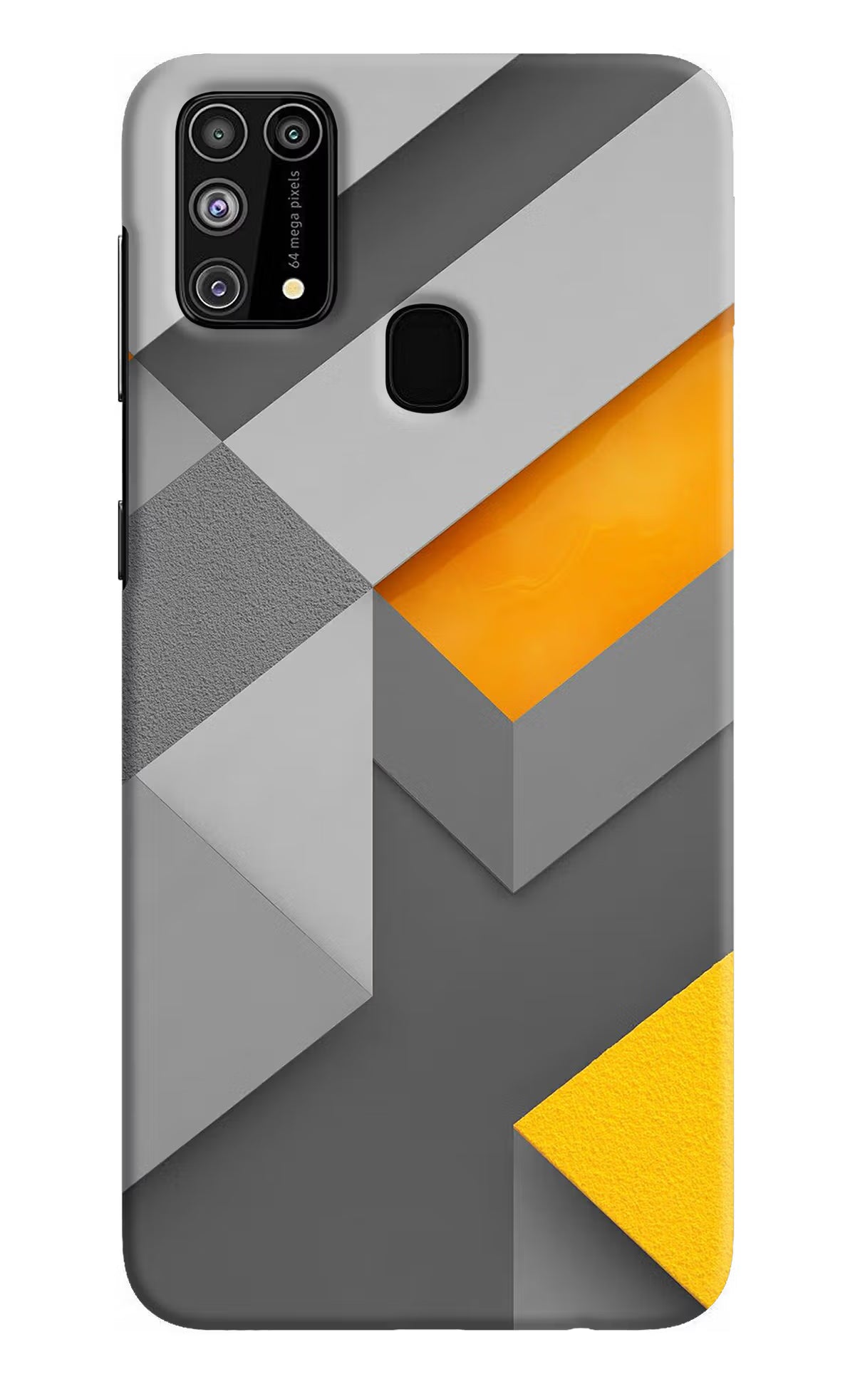 Abstract Samsung M31/F41 Hard Case Back Cover by Casekaro