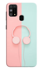 Music Lover Samsung M31/F41 Hard Case Back Cover by Casekaro