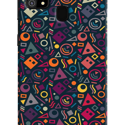 Geometric Abstract Samsung M31/F41 Hard Case Back Cover by Casekaro