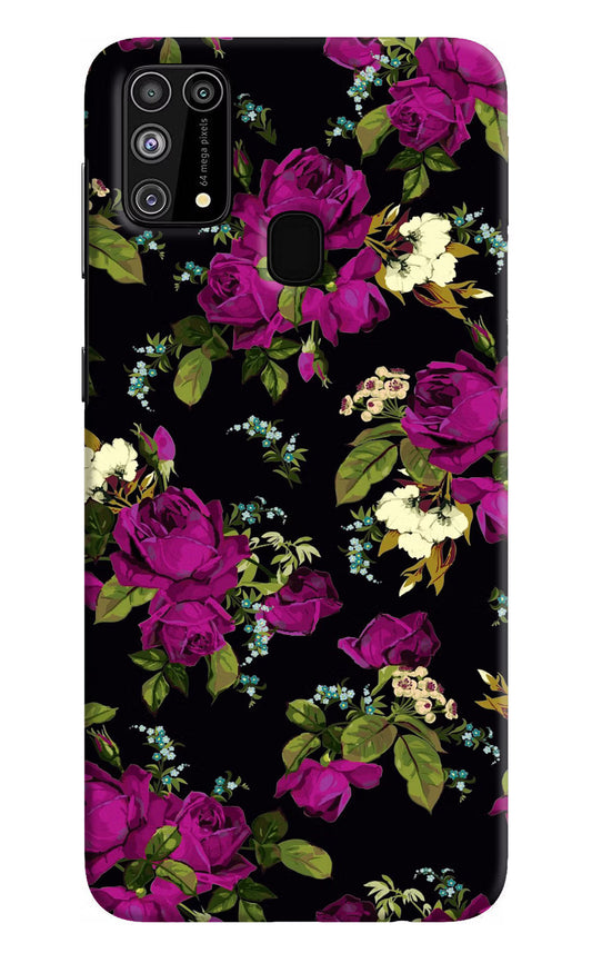 Flowers Samsung M31/F41 Hard Case Back Cover by Casekaro