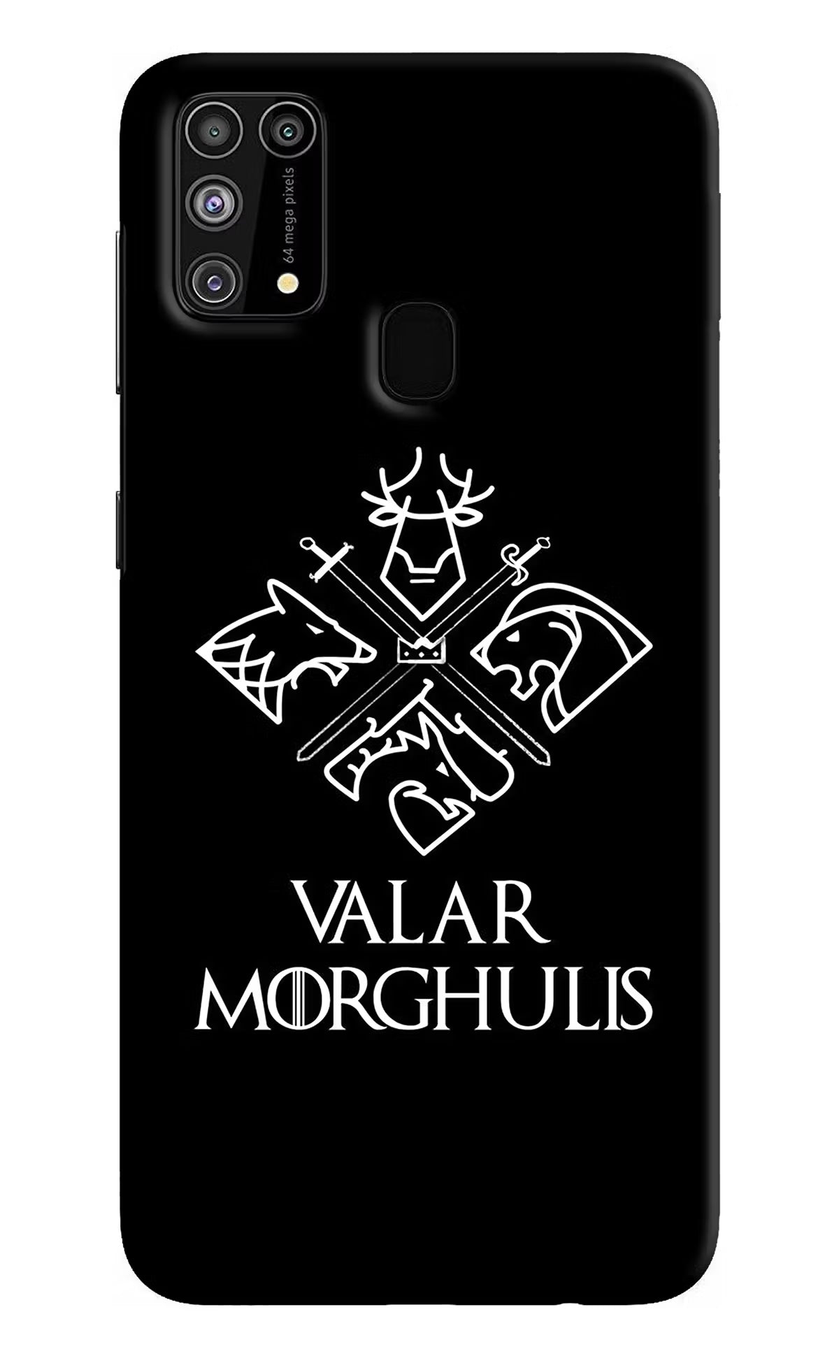 Valar Morghulis | Game Of Thrones Samsung M31/F41 Hard Case Back Cover by Casekaro