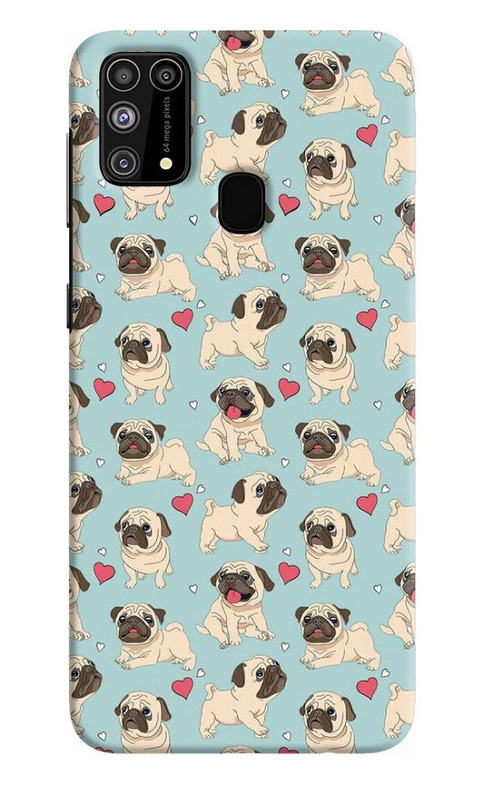 Pug Dog Samsung M31/F41 Hard Case Back Cover by Casekaro