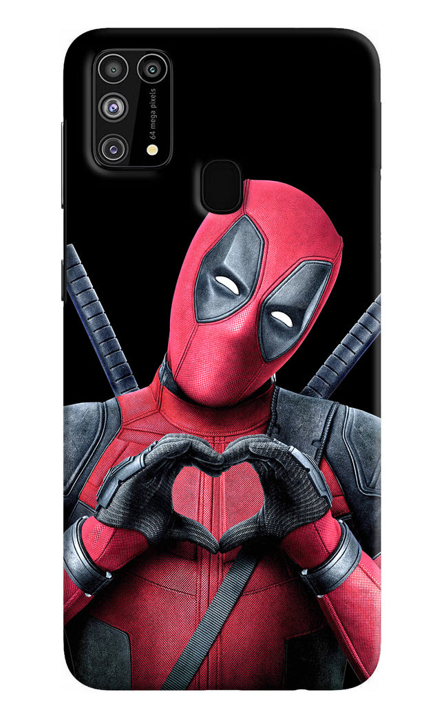 Deadpool Samsung M31/F41 Hard Case Back Cover by Casekaro