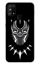 Black Panther Samsung M31/F41 Hard Case Back Cover by Casekaro