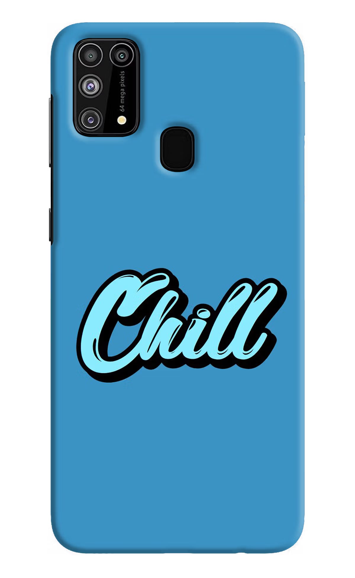 Chill Samsung M31/F41 Hard Case Back Cover by Casekaro