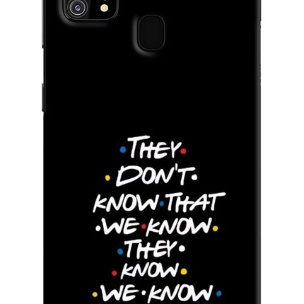 FRIENDS Dialogue Samsung M31/F41 Hard Case Back Cover by Casekaro