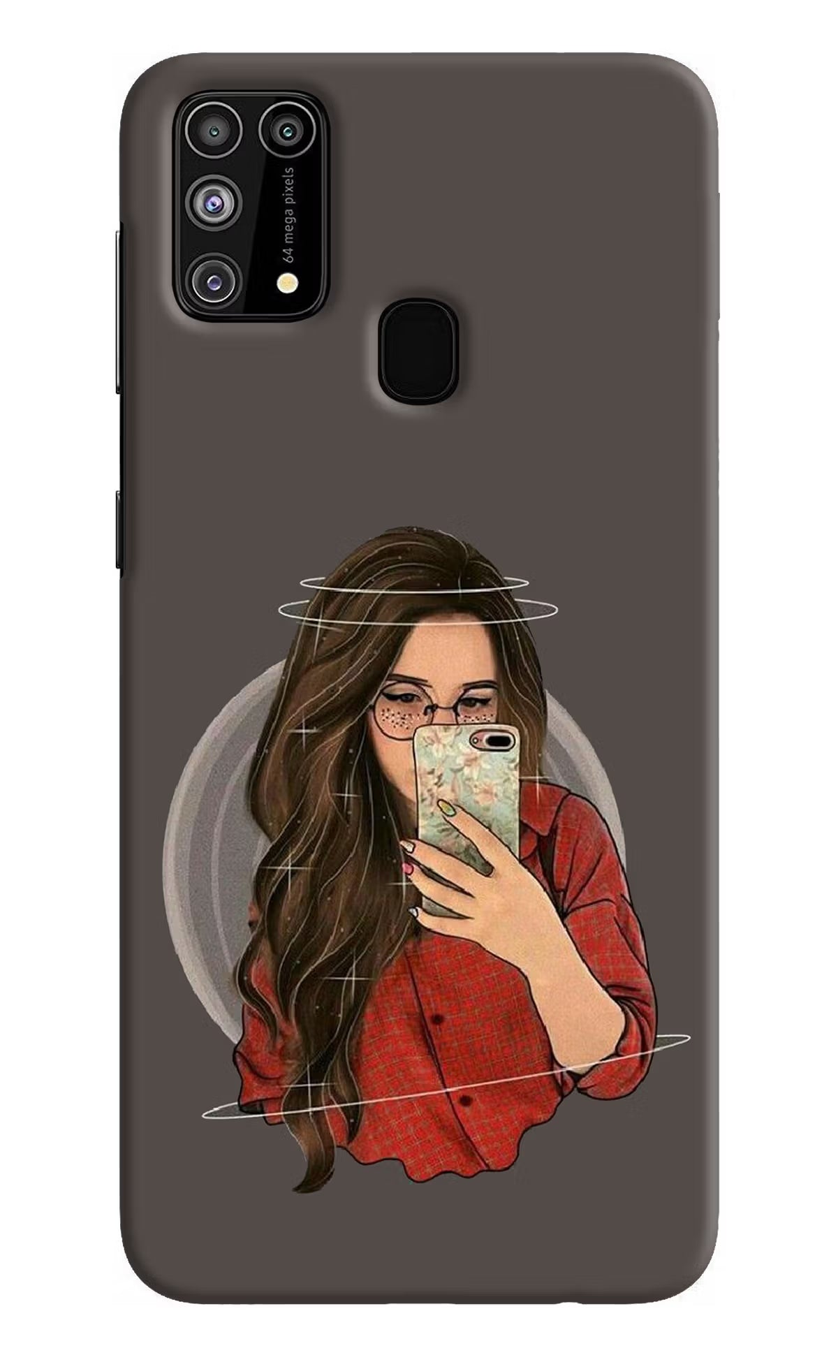 Selfie Queen Samsung M31/F41 Hard Case Back Cover by Casekaro