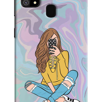 Selfie Girl Samsung M31/F41 Hard Case Back Cover by Casekaro