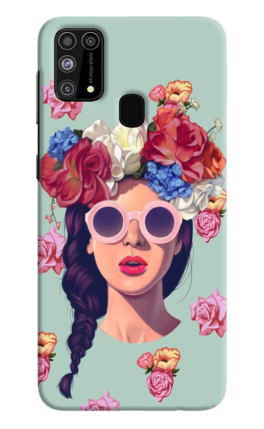 Pretty Girl Samsung M31/F41 Hard Case Back Cover by Casekaro