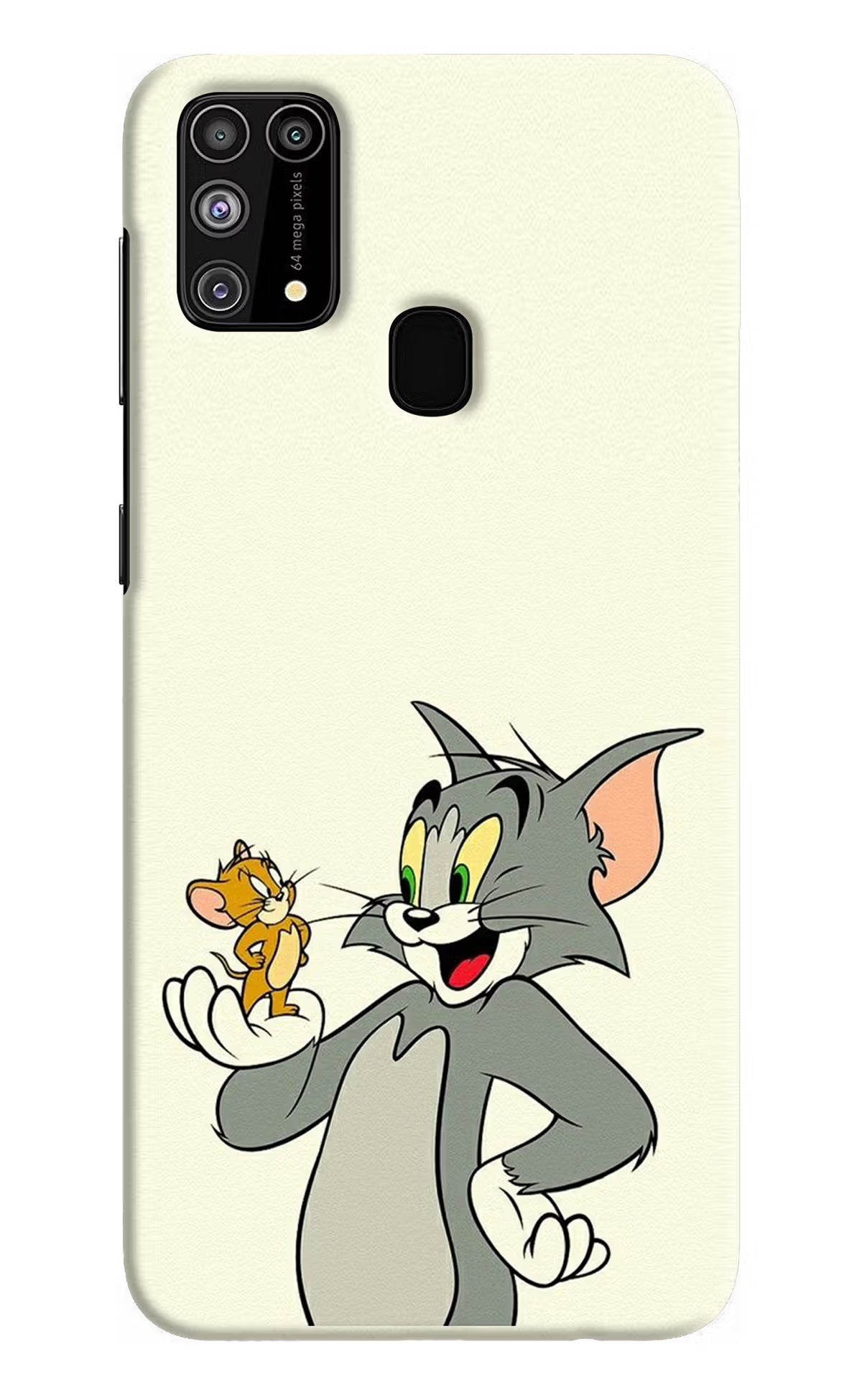 Tom & Jerry Samsung M31/F41 Hard Case Back Cover by Casekaro