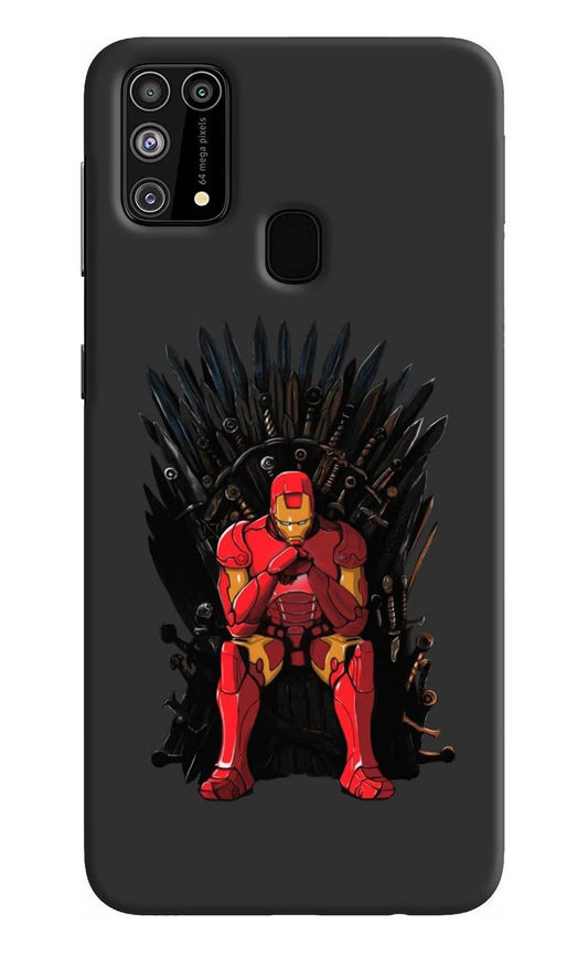 Ironman Throne Samsung M31/F41 Hard Case Back Cover by Casekaro