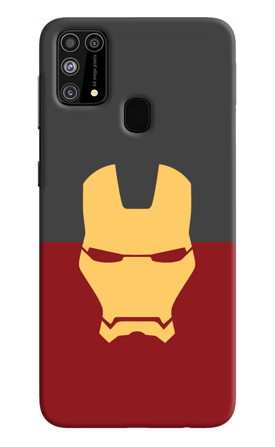 Ironman Samsung M31/F41 Back Cover, Hard case
