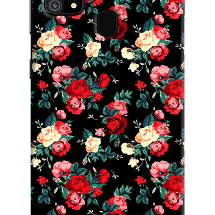 Rose Pattern Samsung M31/F41 Hard Case Back Cover by Casekaro