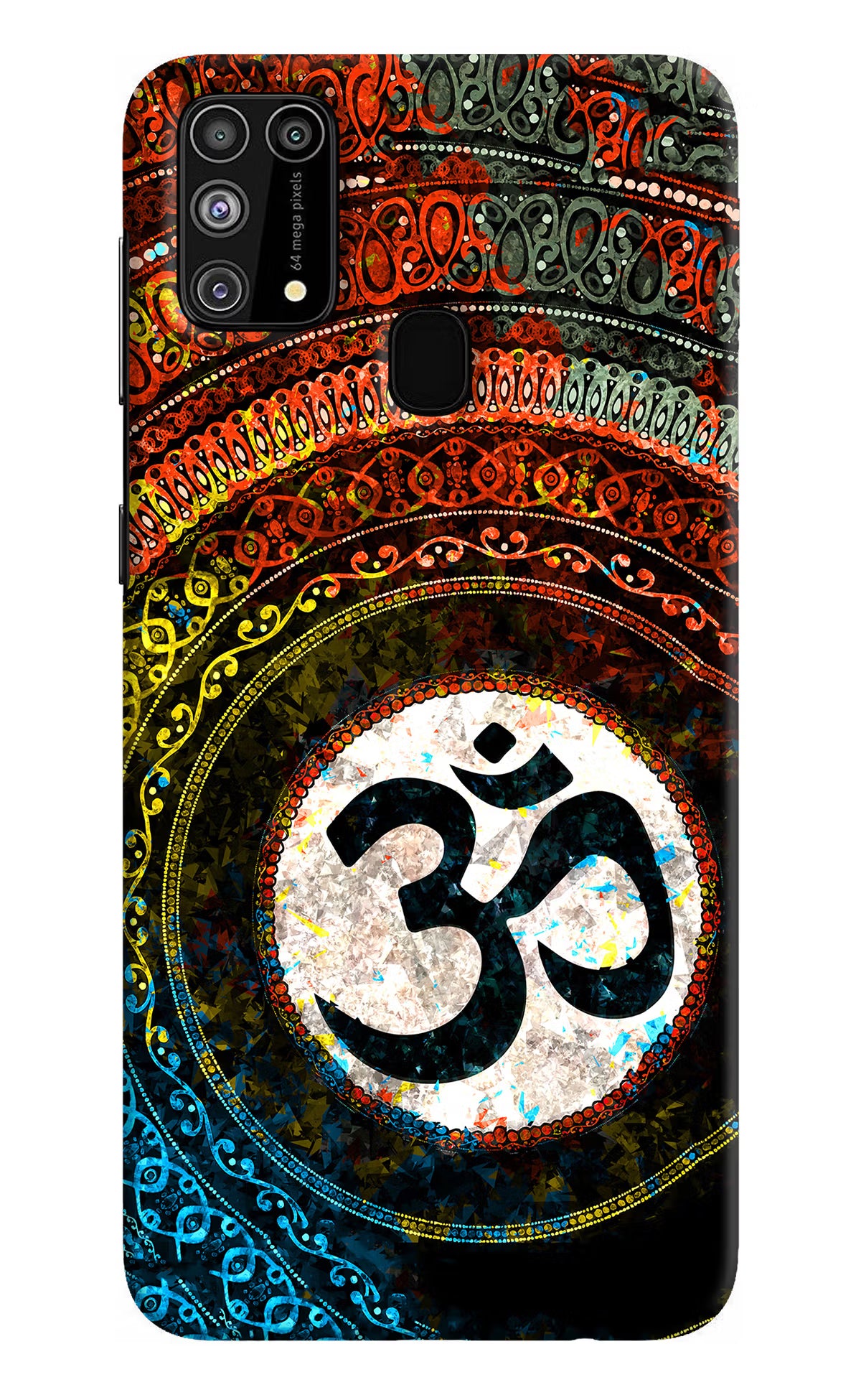 Om Cultural Samsung M31/F41 Hard Case Back Cover by Casekaro
