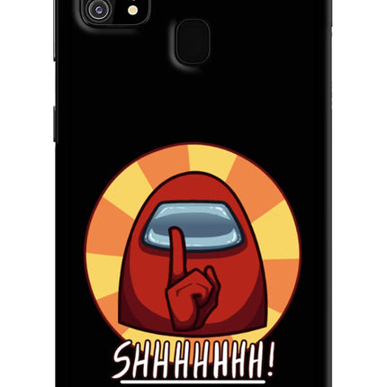 Among Us Shhh! Samsung M31/F41 Hard Case Back Cover by Casekaro