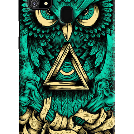 Green Owl Samsung M31/F41 Hard Case Back Cover by Casekaro