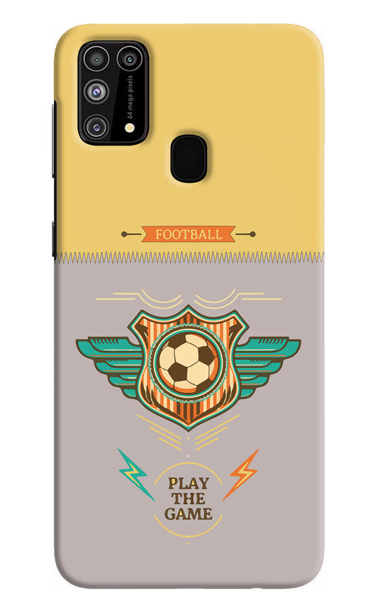 Football Samsung M31/F41 Hard Case Back Cover by Casekaro