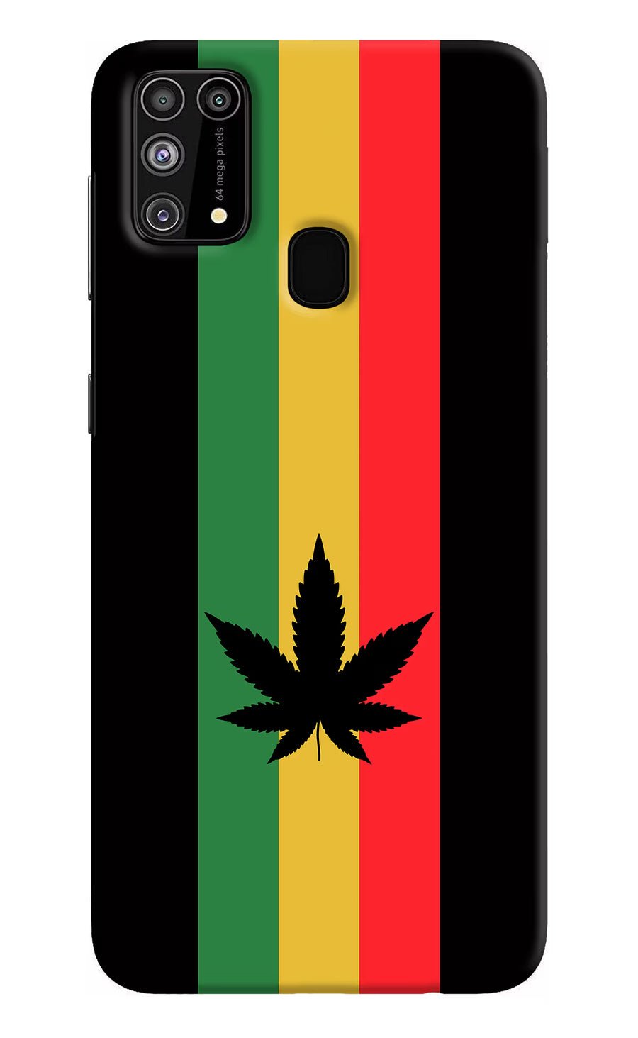 Weed Flag Samsung M31/F41 Back Cover, Hard case