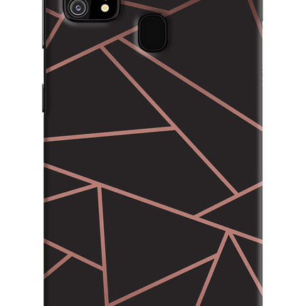 Geometric Pattern Samsung M31/F41 Hard Case Back Cover by Casekaro