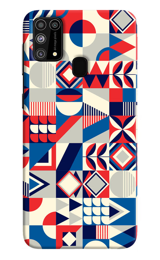 Colorful Pattern Samsung M31/F41 Hard Case Back Cover by Casekaro
