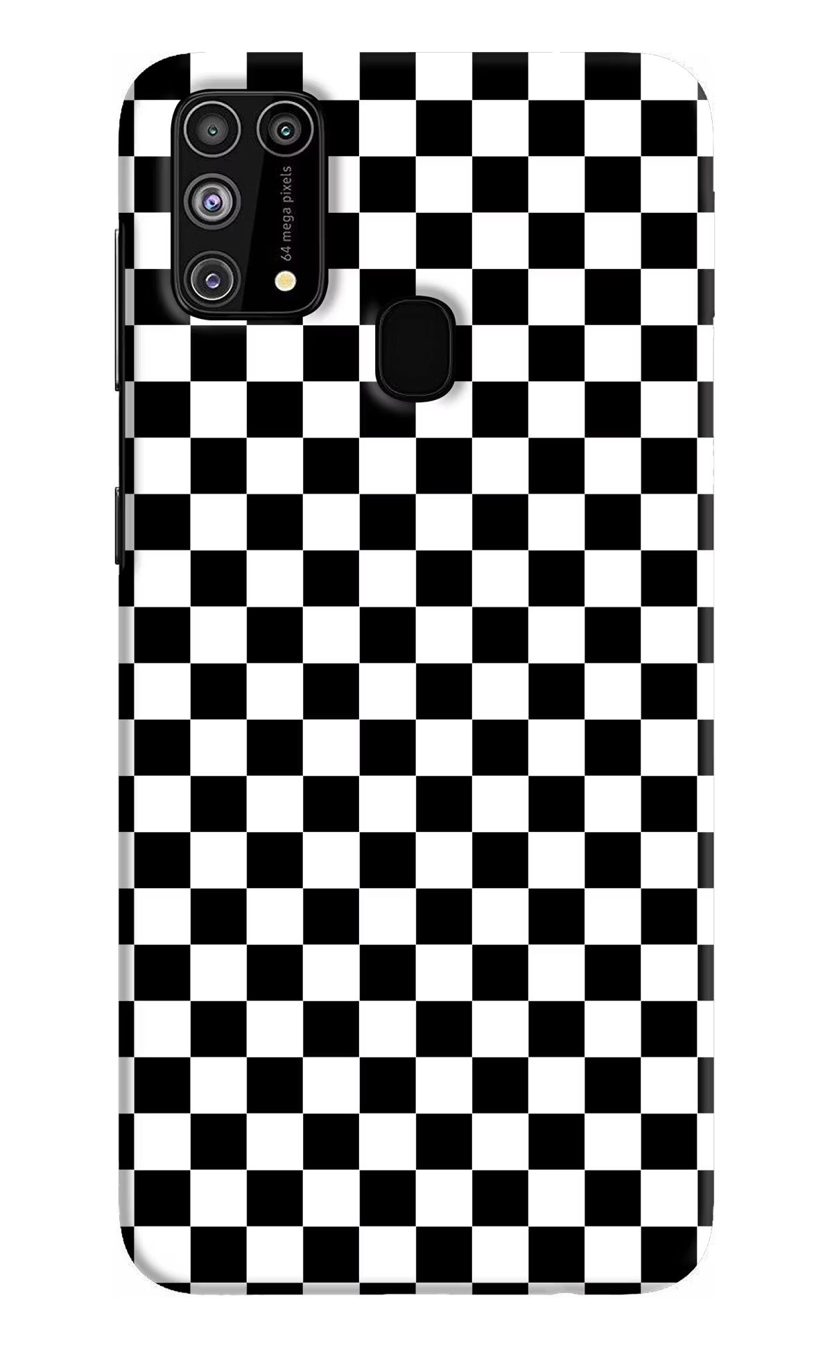Chess Board Samsung M31/F41 Hard Case Back Cover by Casekaro