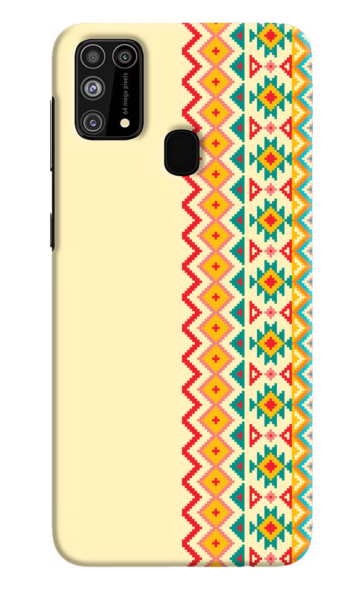 Ethnic Seamless Samsung M31/F41 Hard Case Back Cover by Casekaro