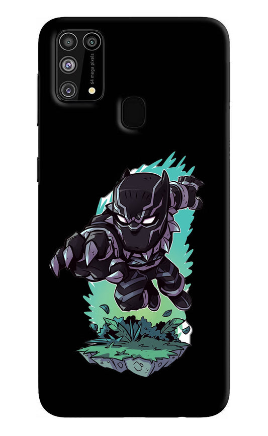 Black Panther Samsung M31/F41 Hard Case Back Cover by Casekaro