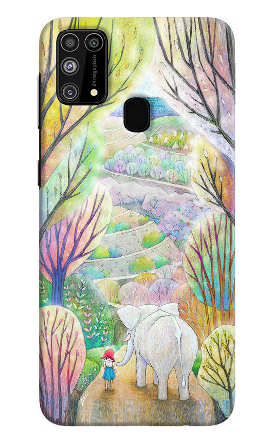 Nature Painting Samsung M31/F41 Hard Case Back Cover by Casekaro