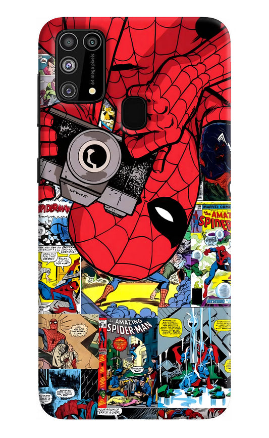Spider Man Samsung M31/F41 Hard Case Back Cover by Casekaro
