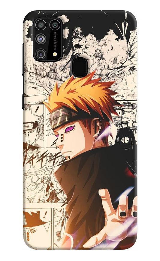 Pain Anime Samsung M31/F41 Hard Case Back Cover by Casekaro