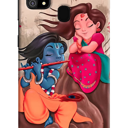 Radhe Krishna Samsung M31/F41 Hard Case Back Cover by Casekaro