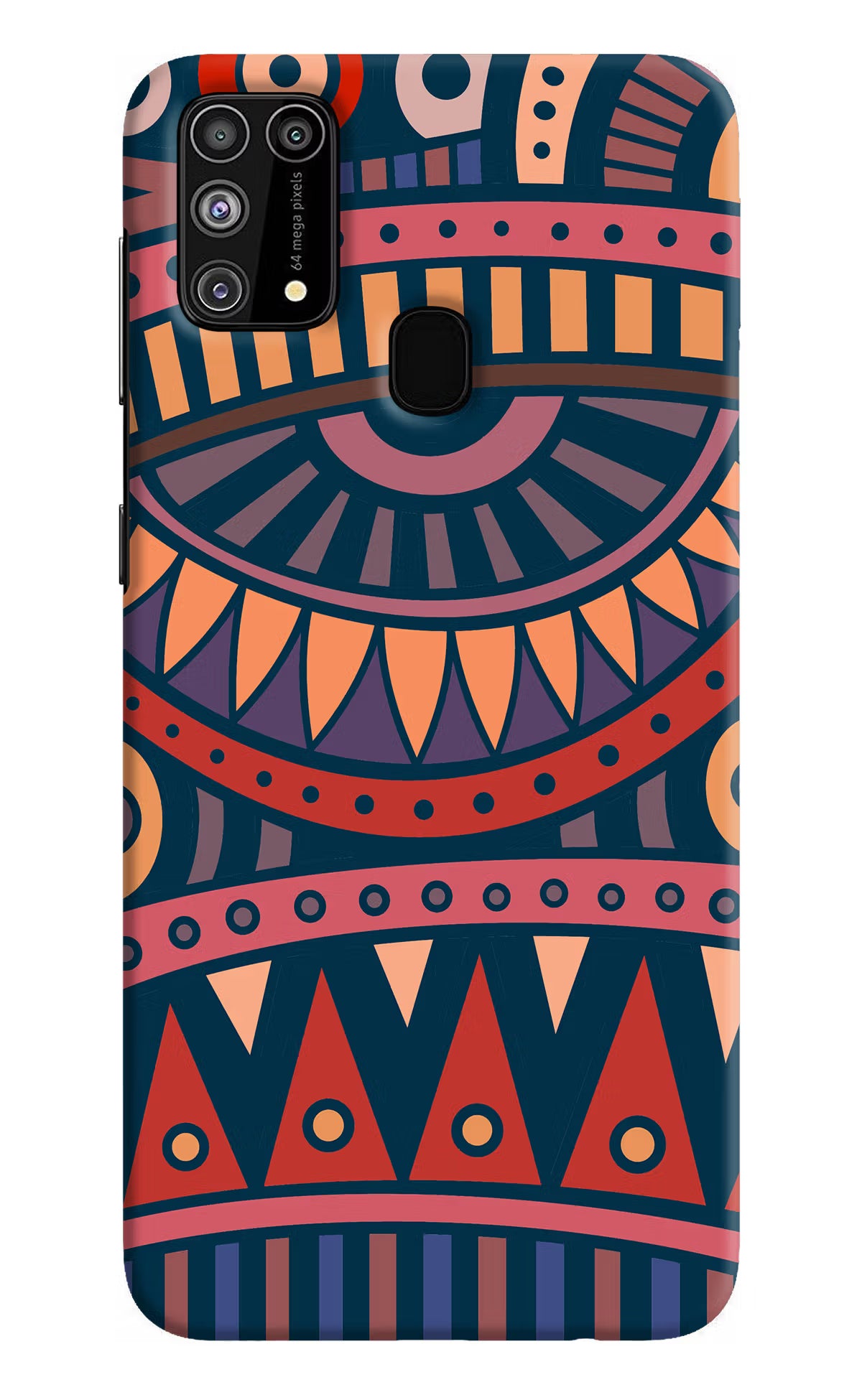 African Culture Design Samsung M31/F41 Hard Case Back Cover by Casekaro