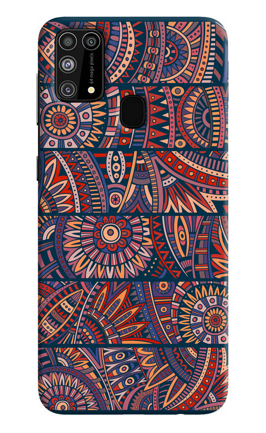 African Culture Design Samsung M31/F41 Hard Case Back Cover by Casekaro