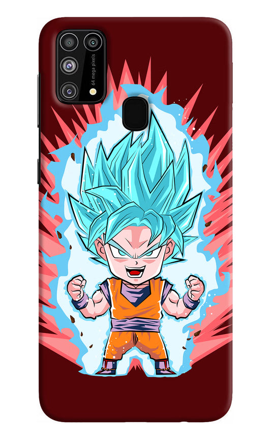 Goku Little Samsung M31/F41 Hard Case Back Cover by Casekaro