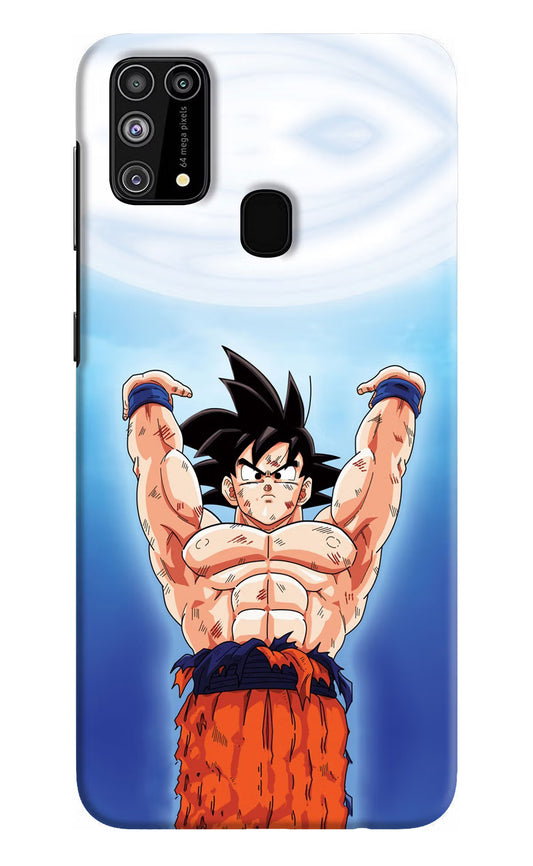 Goku Power Samsung M31/F41 Hard Case Back Cover by Casekaro