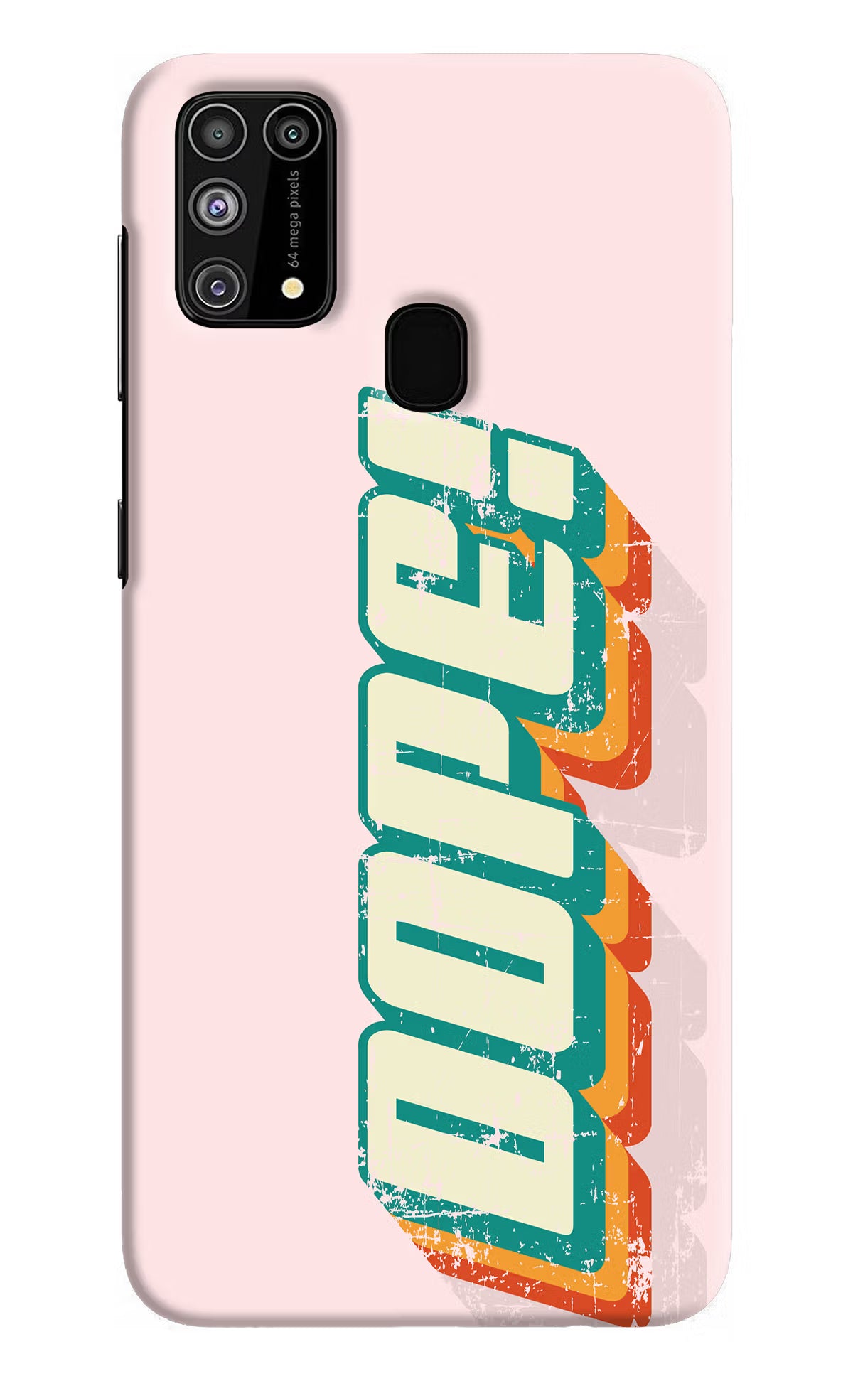 Dope Samsung M31/F41 Hard Case Back Cover by Casekaro