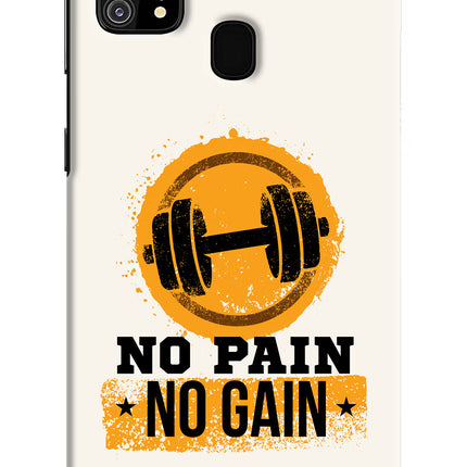 No Pain No Gain Samsung M31/F41 Hard Case Back Cover by Casekaro