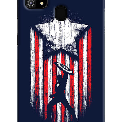 Captain America Marvel Art Samsung M31/F41 Hard Case Back Cover by Casekaro