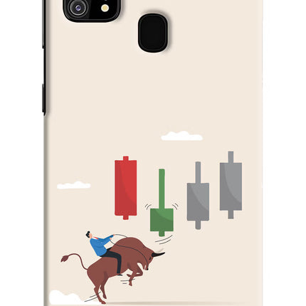 Bull Trading Momentum Samsung M31/F41 Hard Case Back Cover by Casekaro