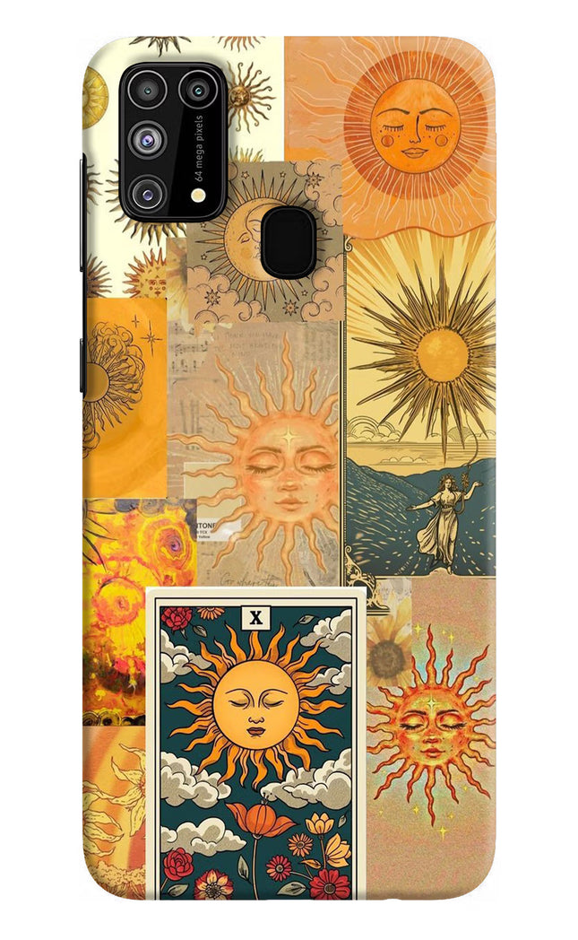Sun Samsung M31/F41 Hard Case Back Cover by Casekaro
