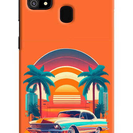 Palm Drive 80s Samsung M31/F41 Hard Case Back Cover by Casekaro